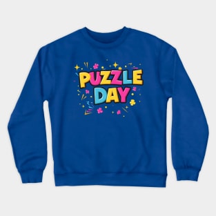 National Puzzles Day – January Crewneck Sweatshirt